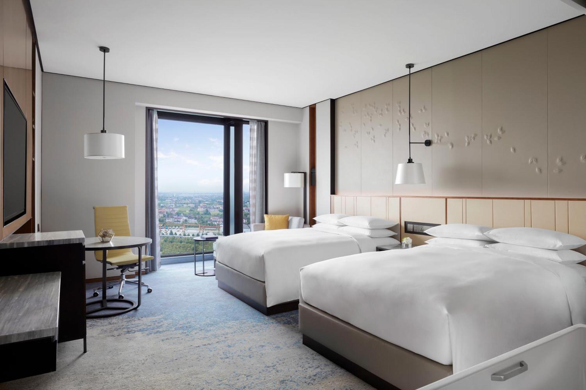 Shanghai Marriott Hotel Pudong South Nanhui Exterior photo
